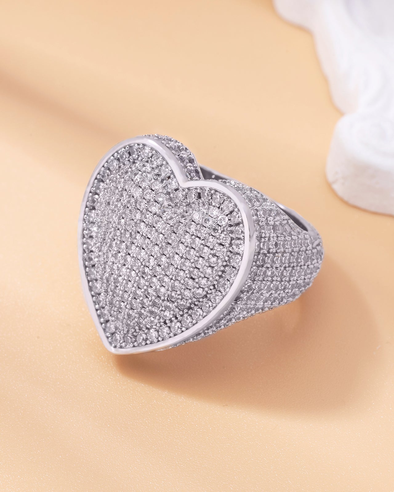 Chunky Heart Ring