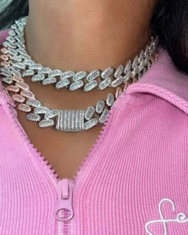 Deluxe Baguette Necklace