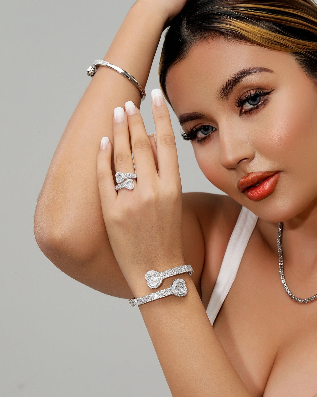 Double Heart Ring
