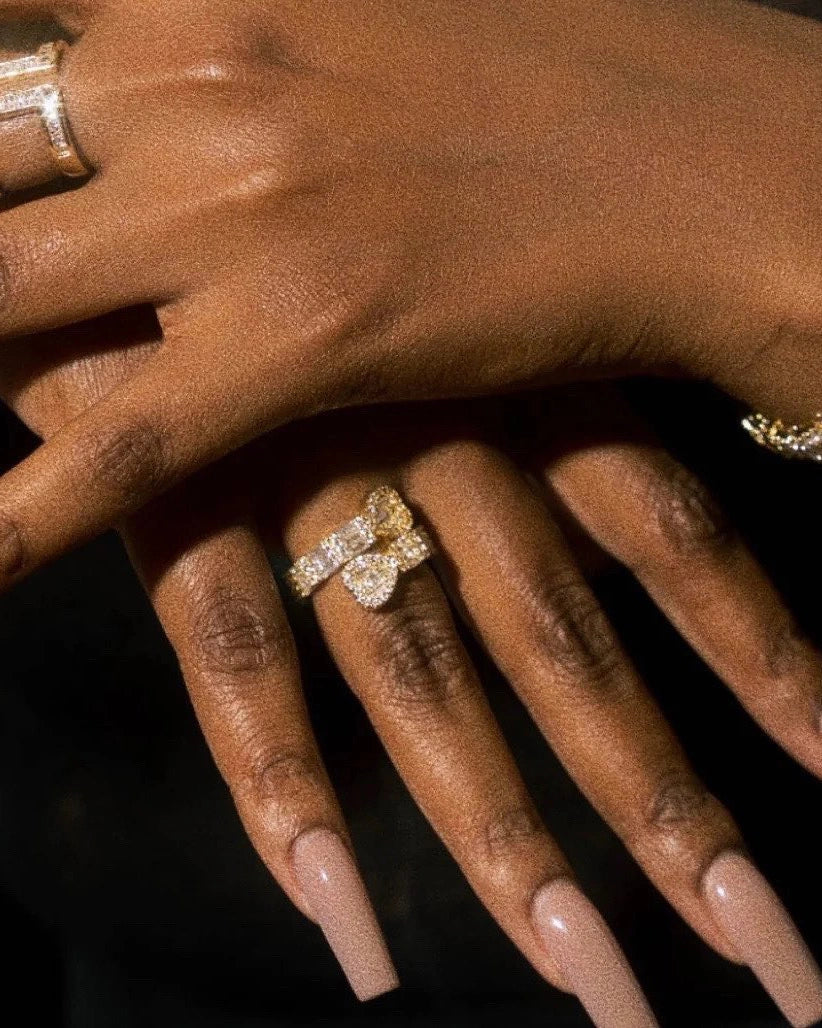 Double Heart Ring