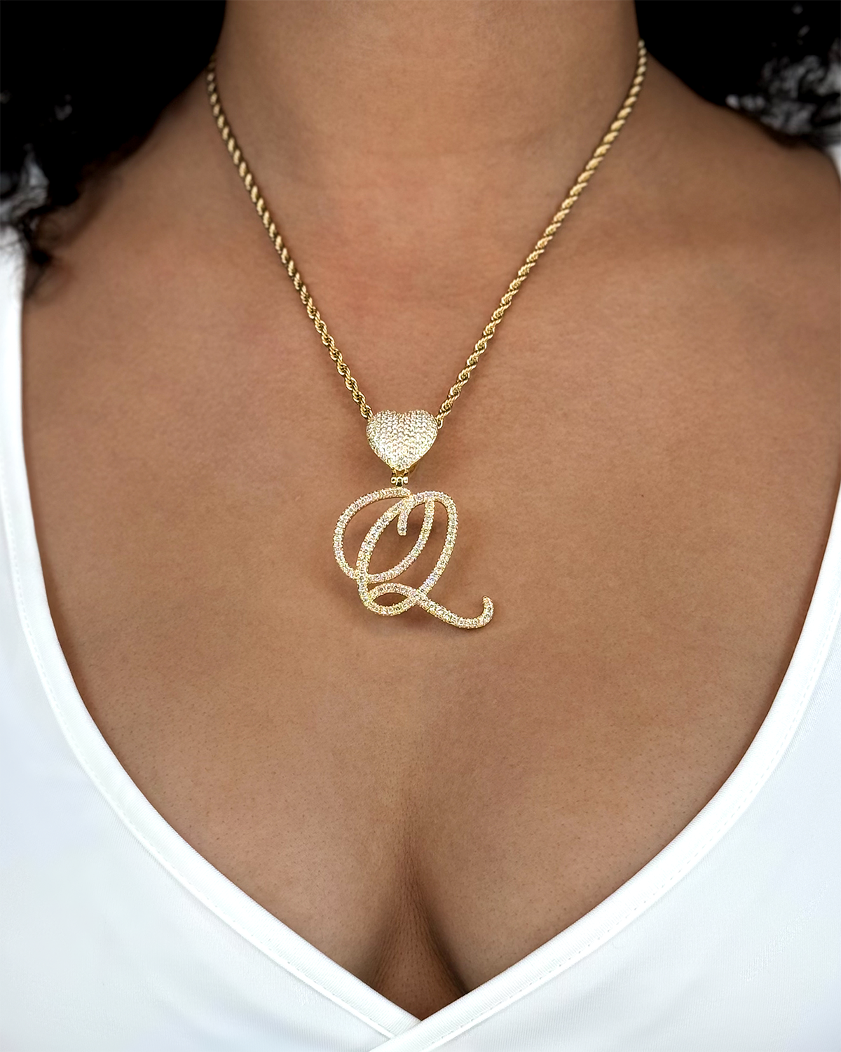 Love Letter Initial Necklace
