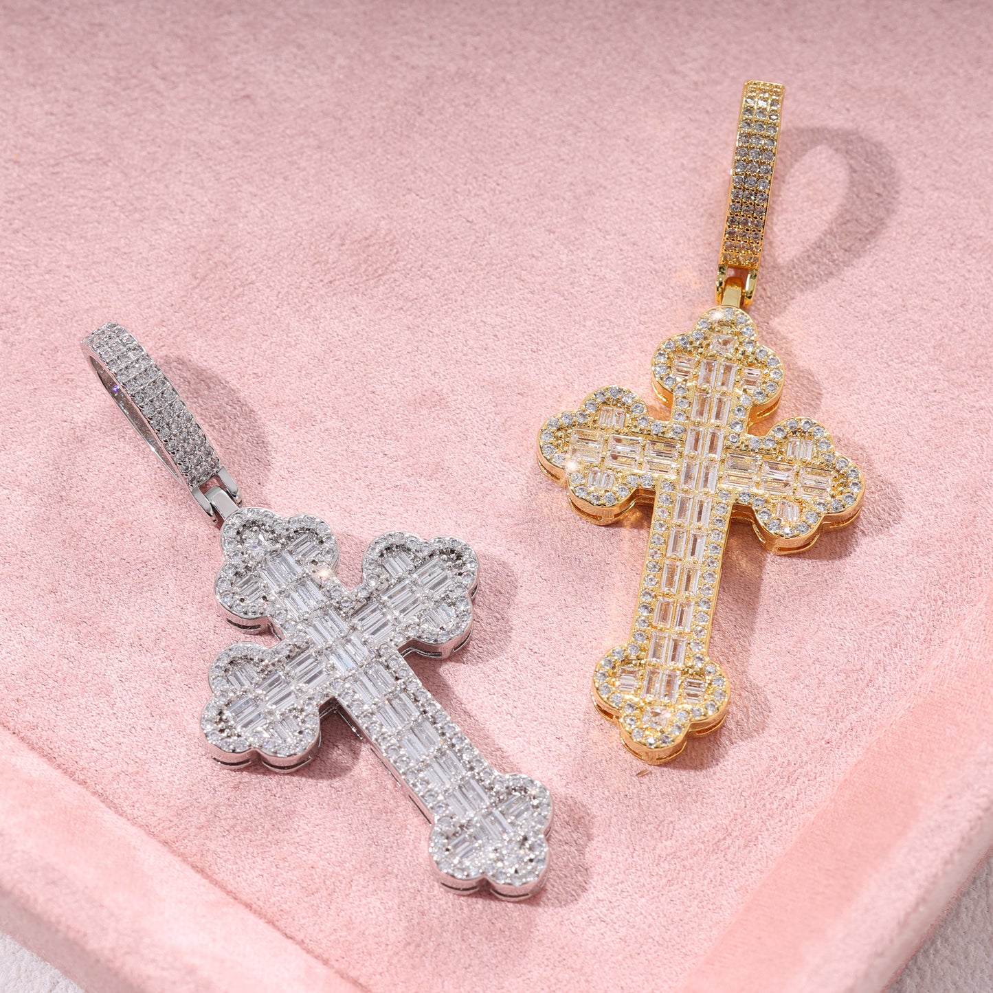 Gothic Cross Pendant Necklace