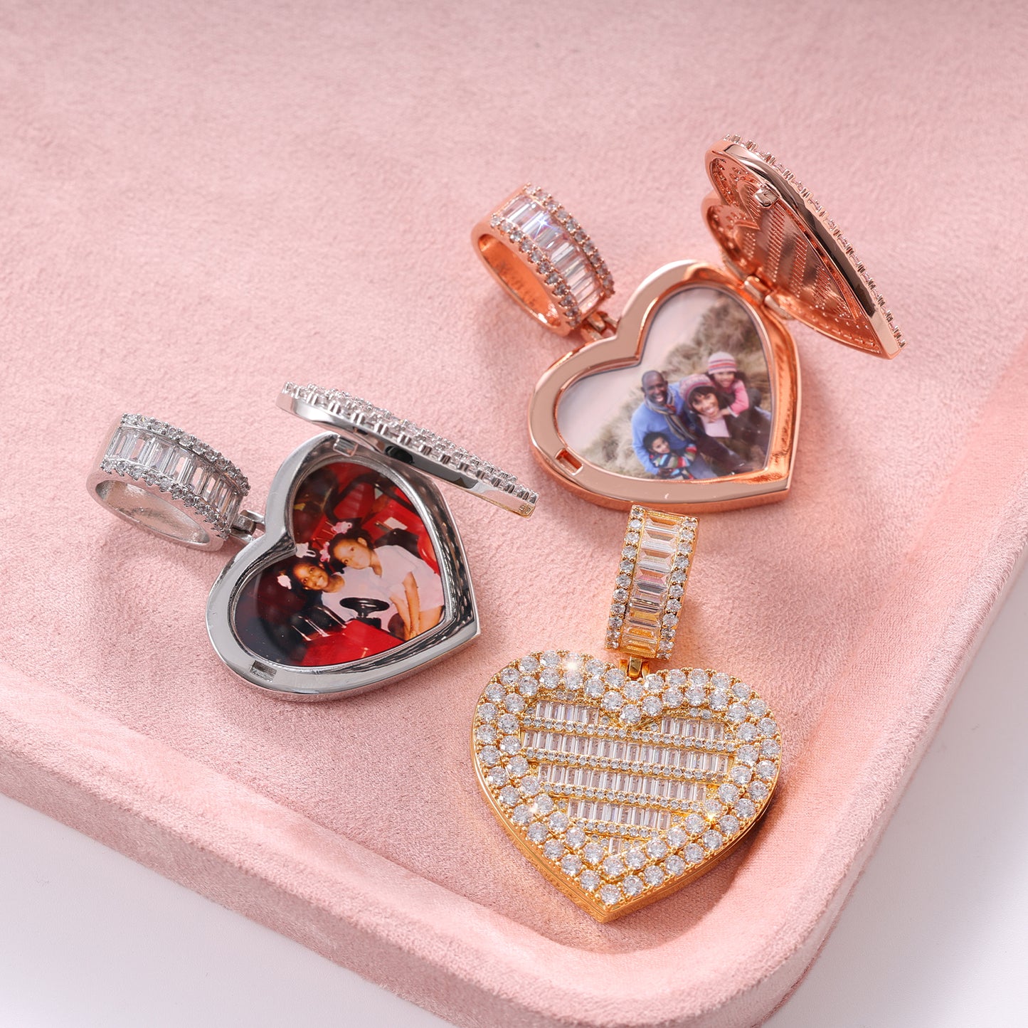 Timeless Love Heart Locket Pendant