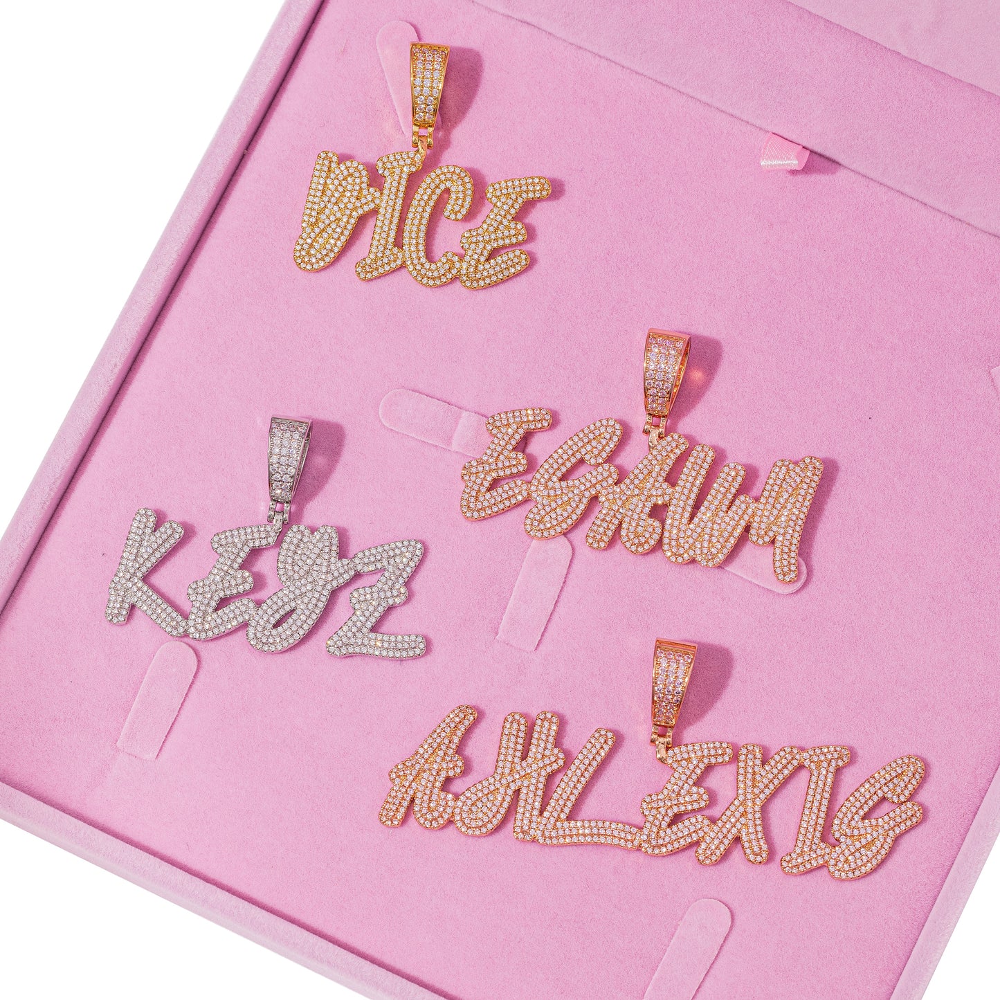 So Icy Cursive Name Necklace