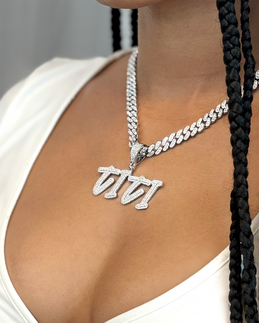 So Icy Cursive Name Necklace