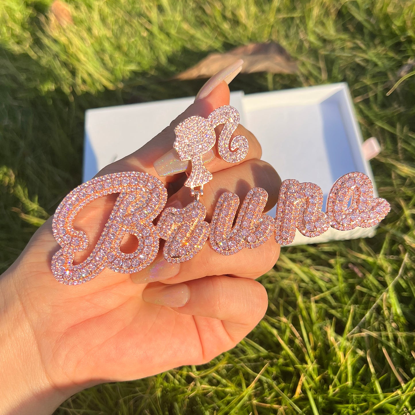 Icy Girl Custom Nameplate