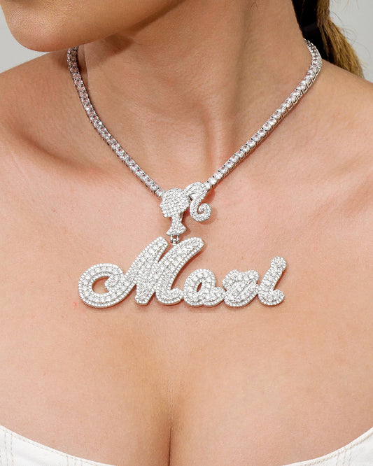 Icy Girl Custom Nameplate