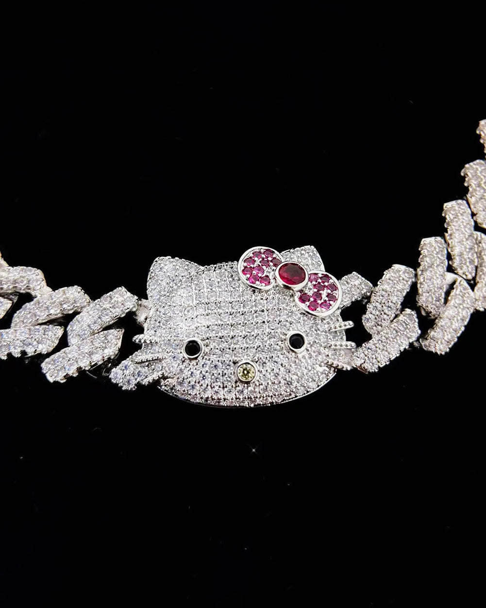 Kitty Cuban Necklace