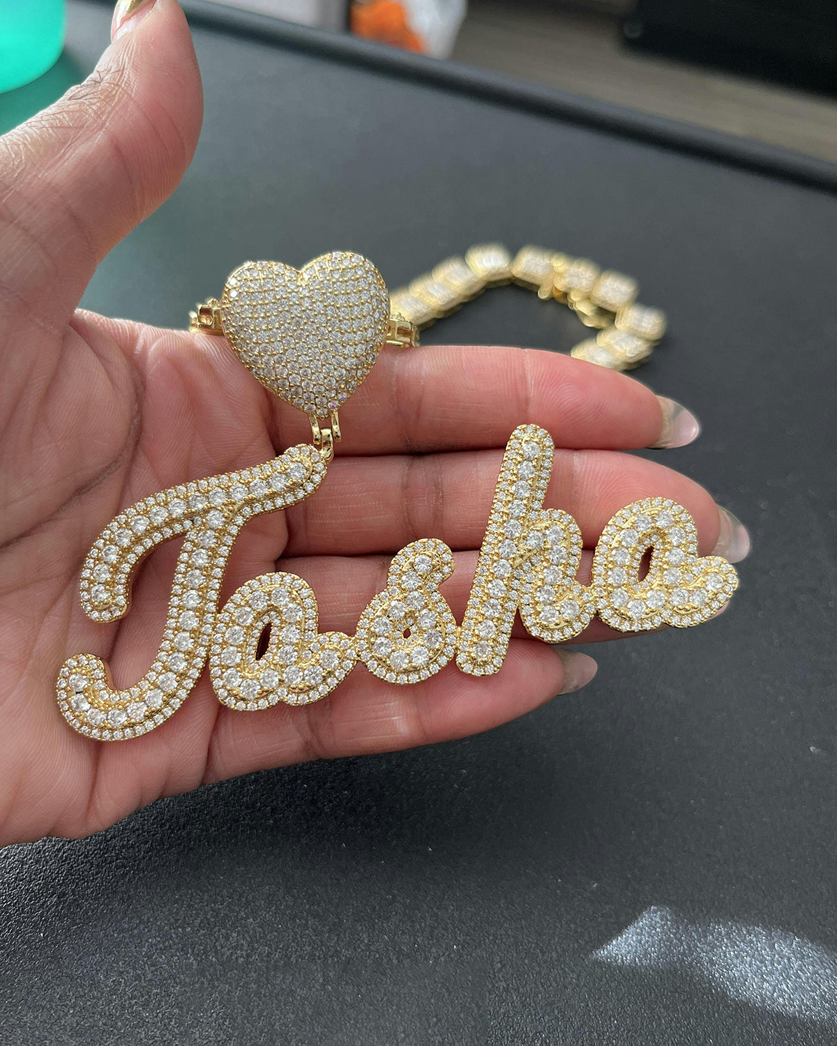 Love Me Custom Nameplate