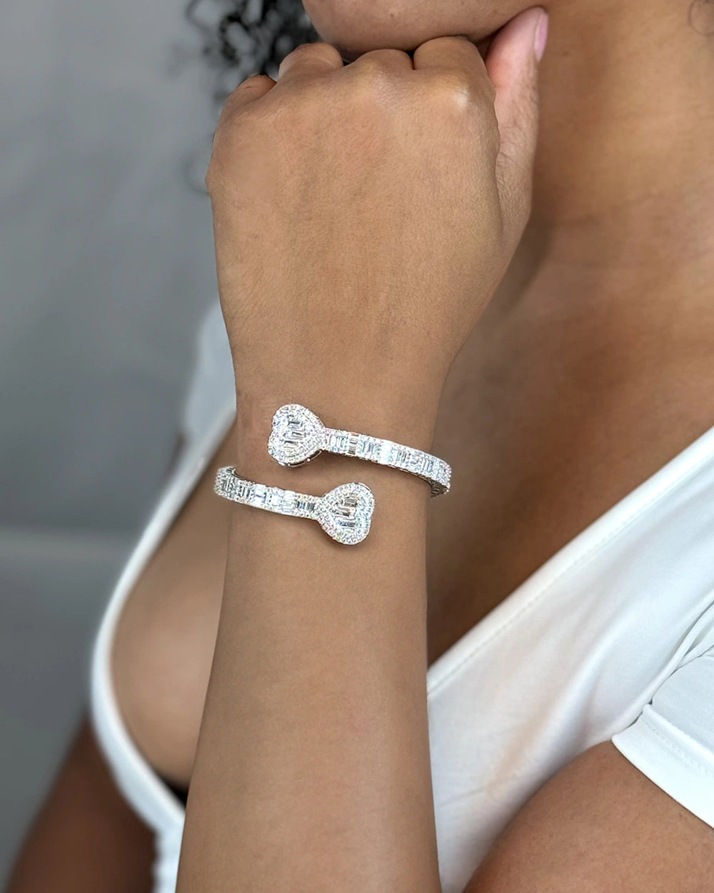 Lovely Heart Bangle