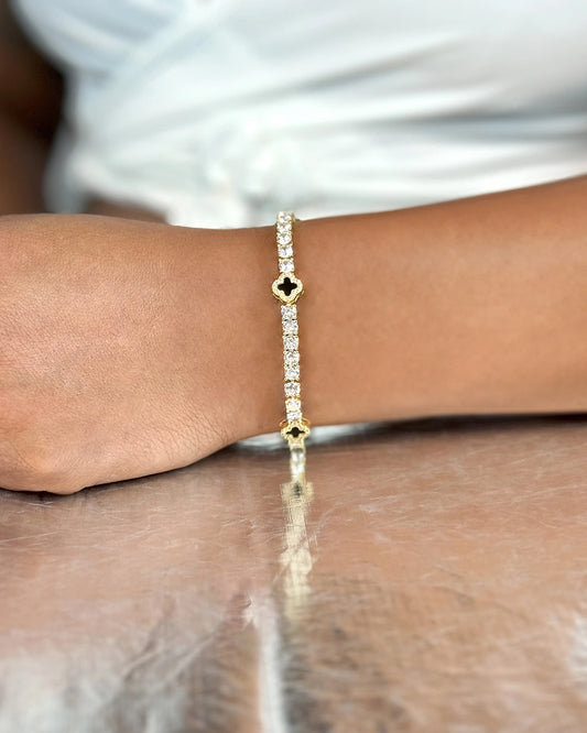 Lucky Charm Tennis Bracelet