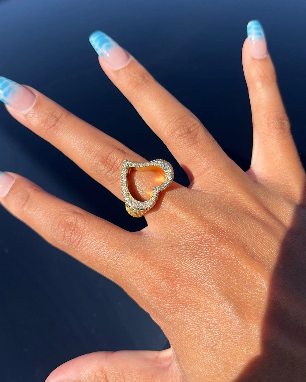 Open Heart Ring