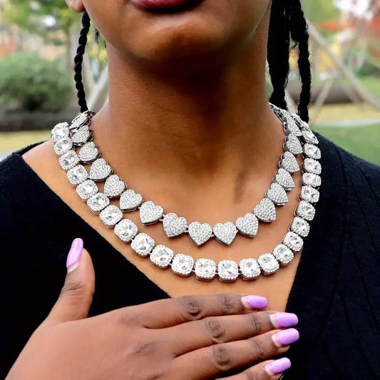 SANDY TENNIS – 2PC Necklace Set