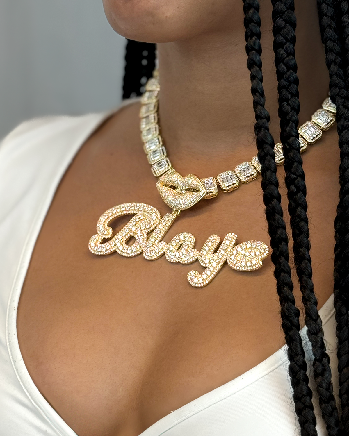 Sexy Girl Custom Nameplate