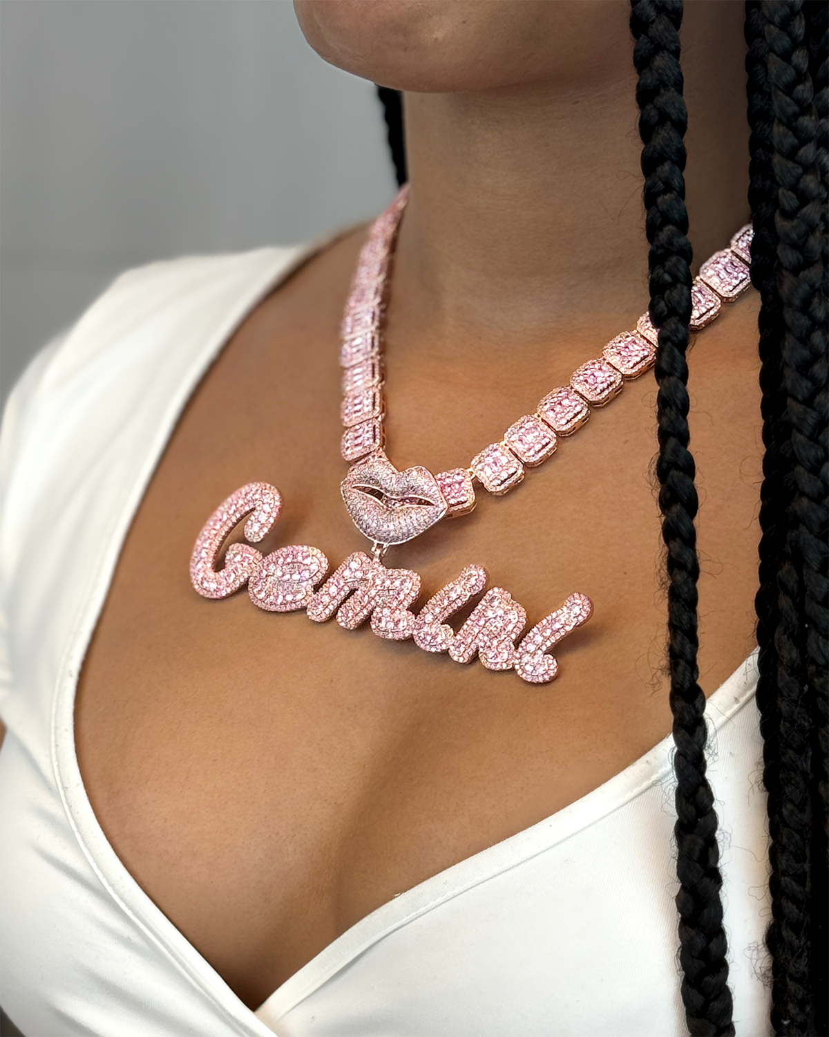 Sexy Girl Custom Nameplate