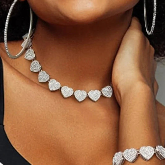 TANIA SET – 3PC Necklace & Bracelet Combo