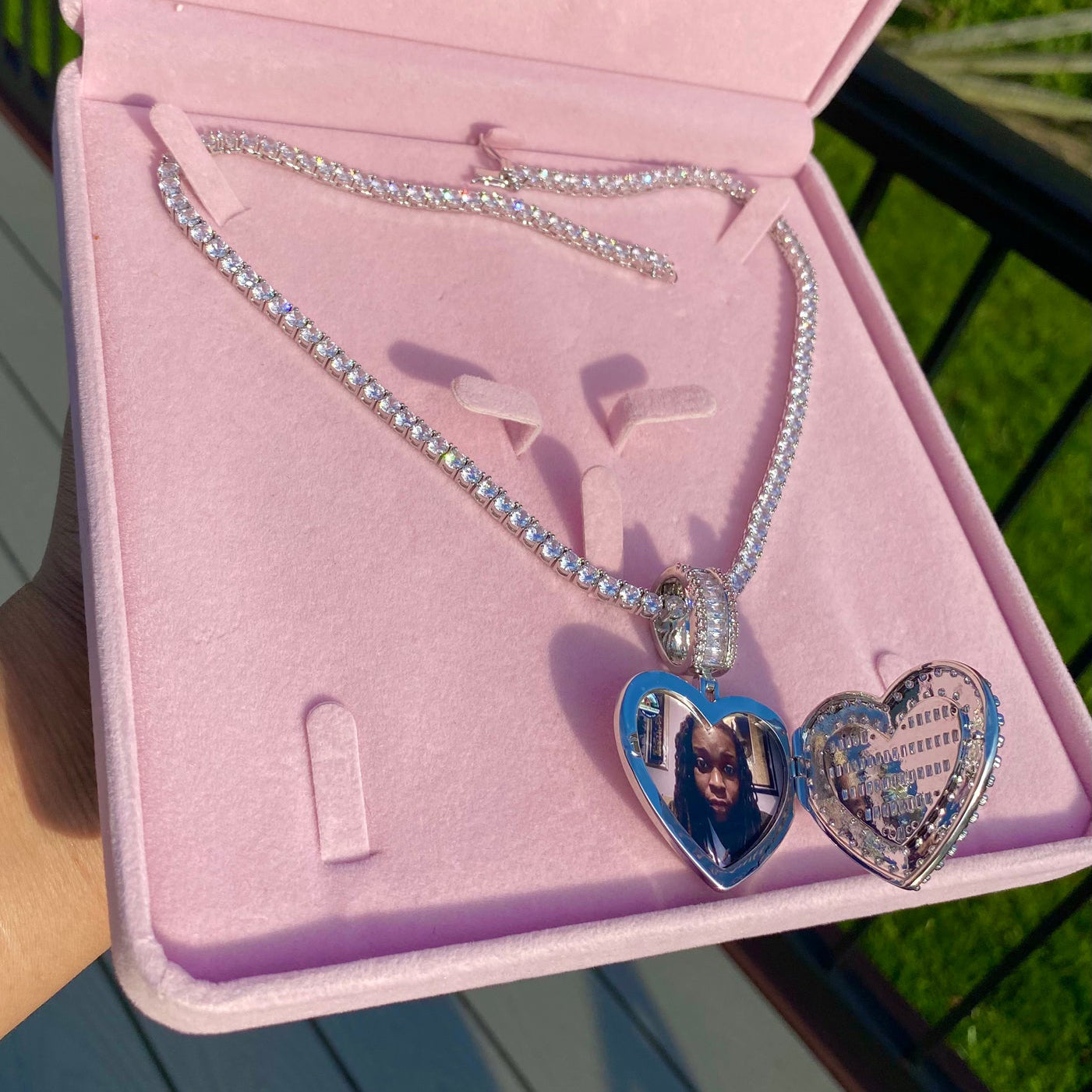 Timeless Love Heart Locket Pendant