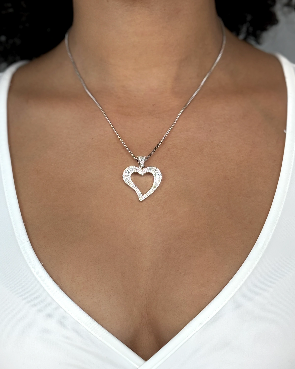 Wavy Heart Pendant