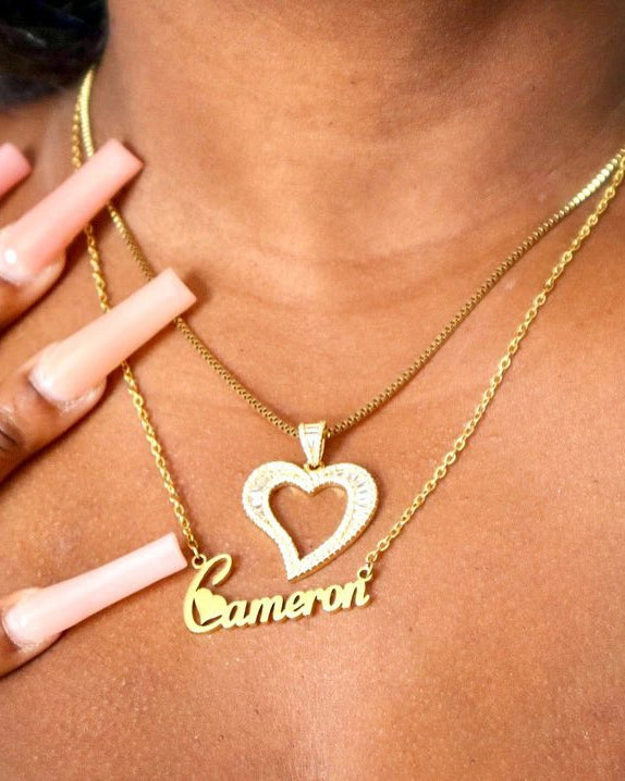 Wavy Heart Pendant