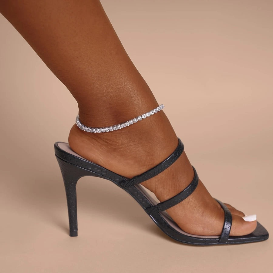 4mm Adjustable Handset Tennis Anklet