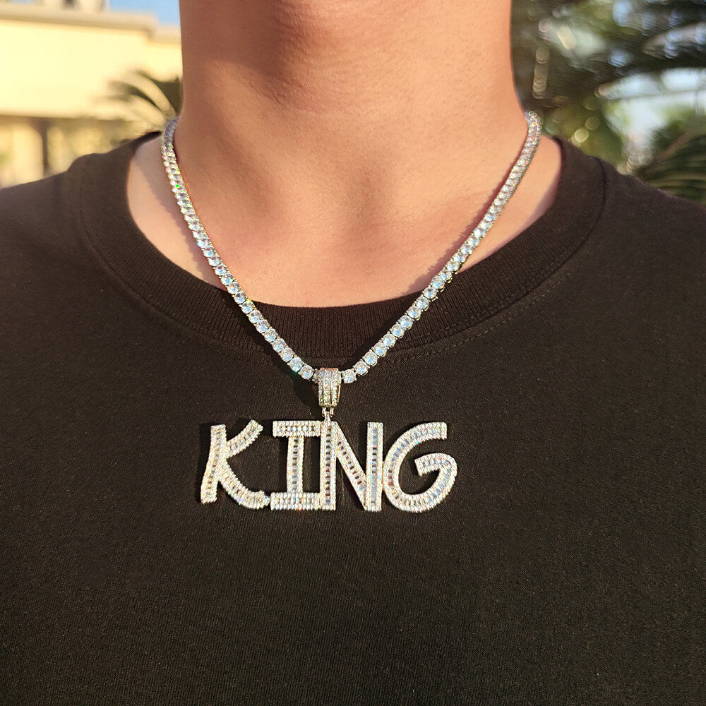 Baguettes Custom Nameplate