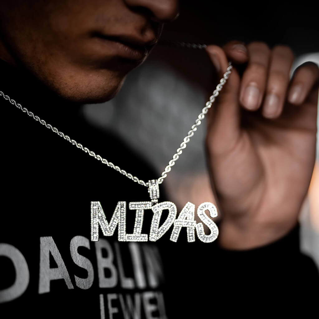 Baguettes Custom Nameplate