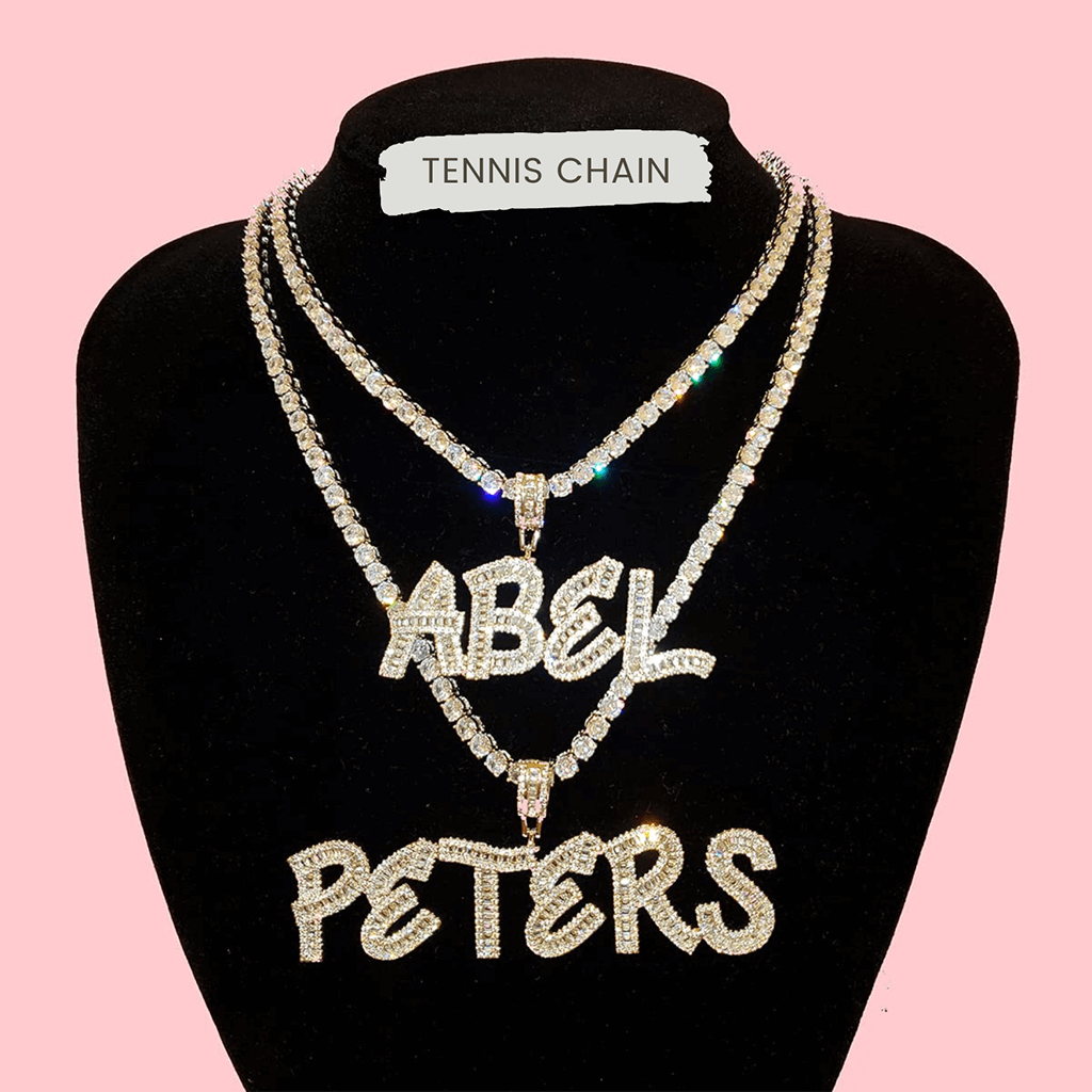 Baguettes Custom Nameplate