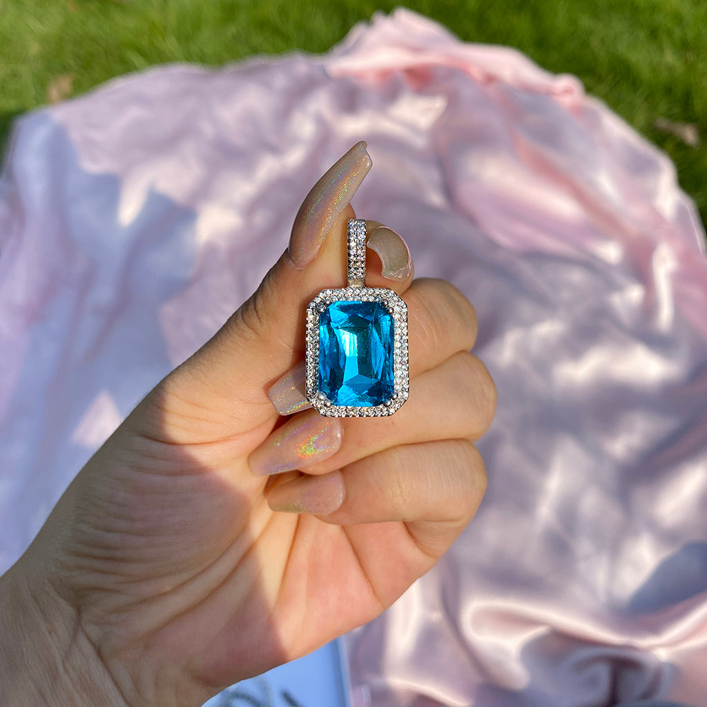 Drip Gem Necklace