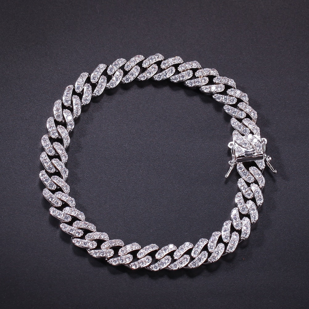ICY Cuban Anklet