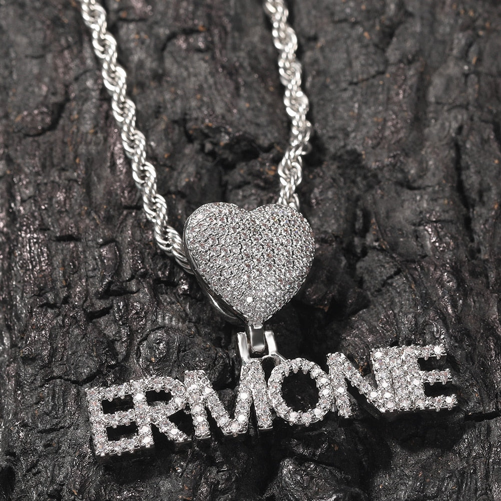 Mini Sweet Heart Custom Nameplate