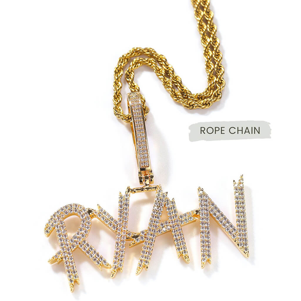 The Newest Custom Name Letters Pendant