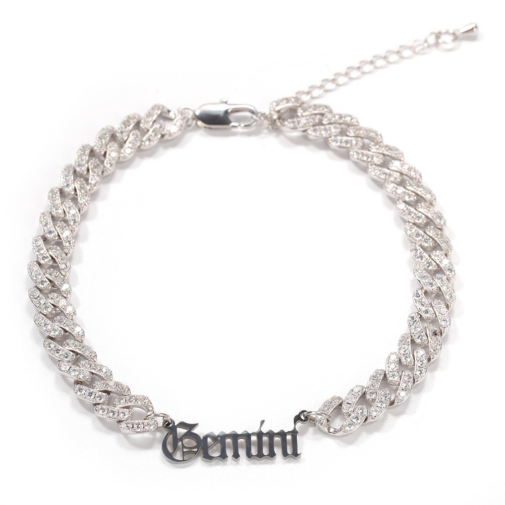 Zodiac Cuban Bracelet/Anklet