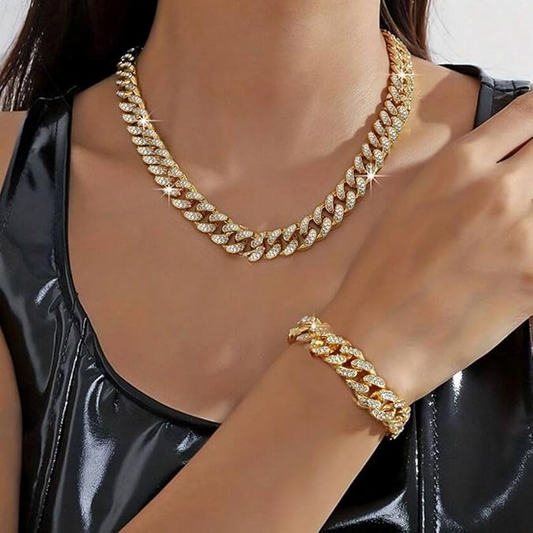 MABEL SET – 3PC Necklace & Bracelet Combo