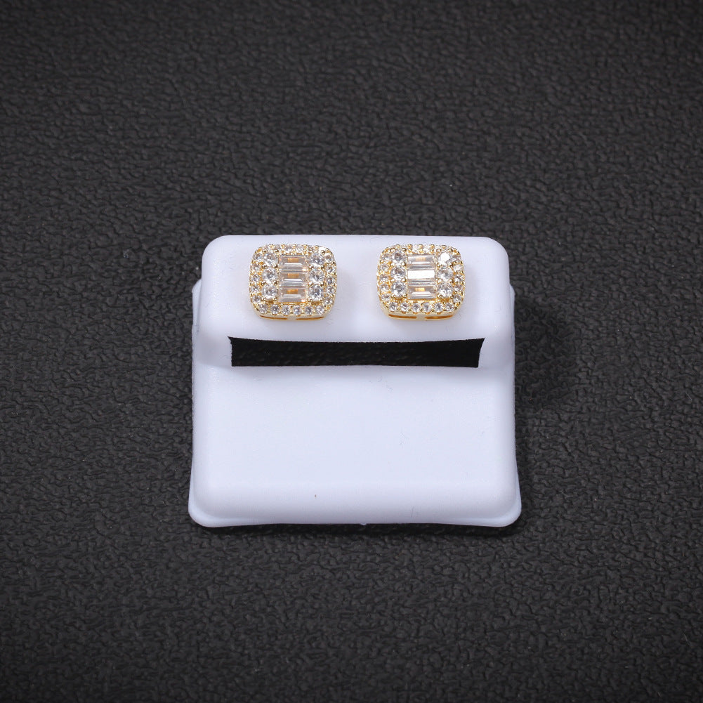 Baguette Stud Earrings