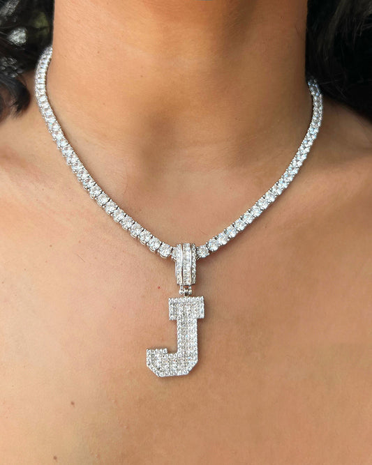 Graduation Letter Pendant Necklace