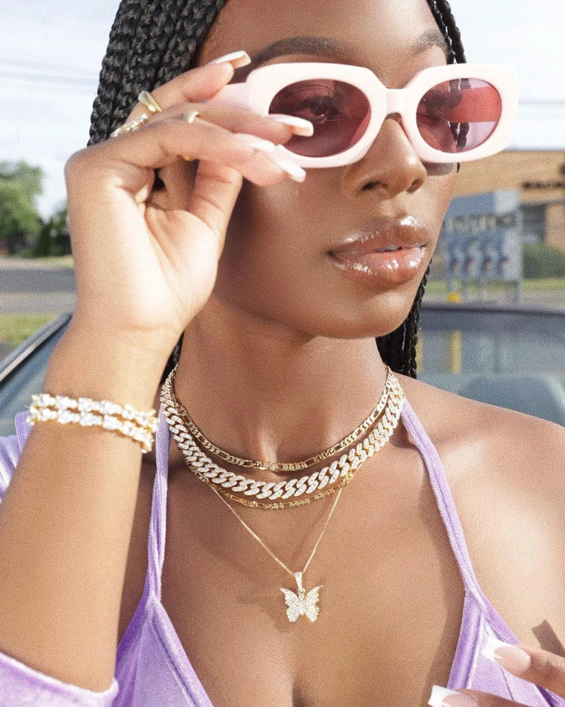 ICY Mini Cuban Necklace
