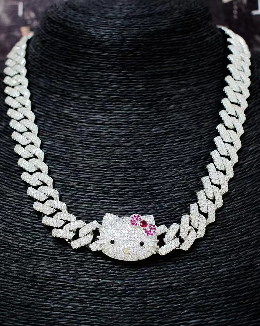 Kitty Cuban Necklace