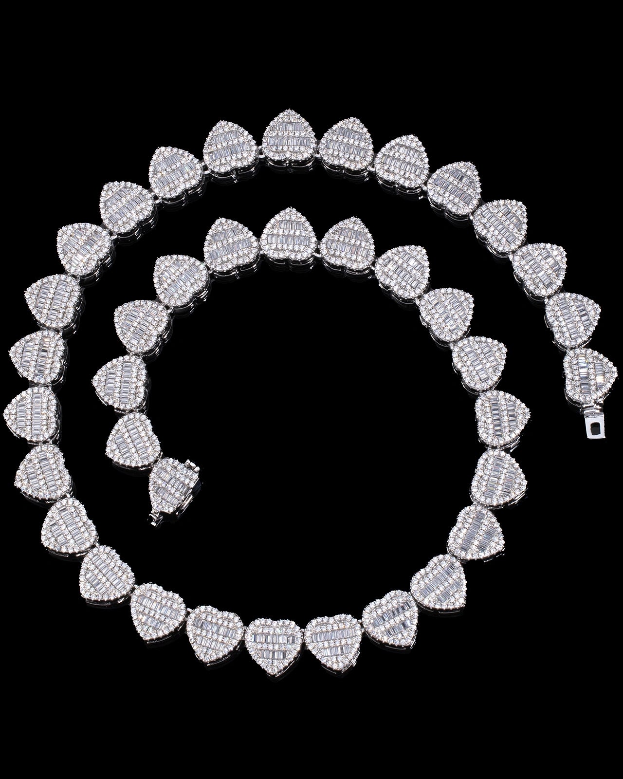 Crushed Heart Necklace