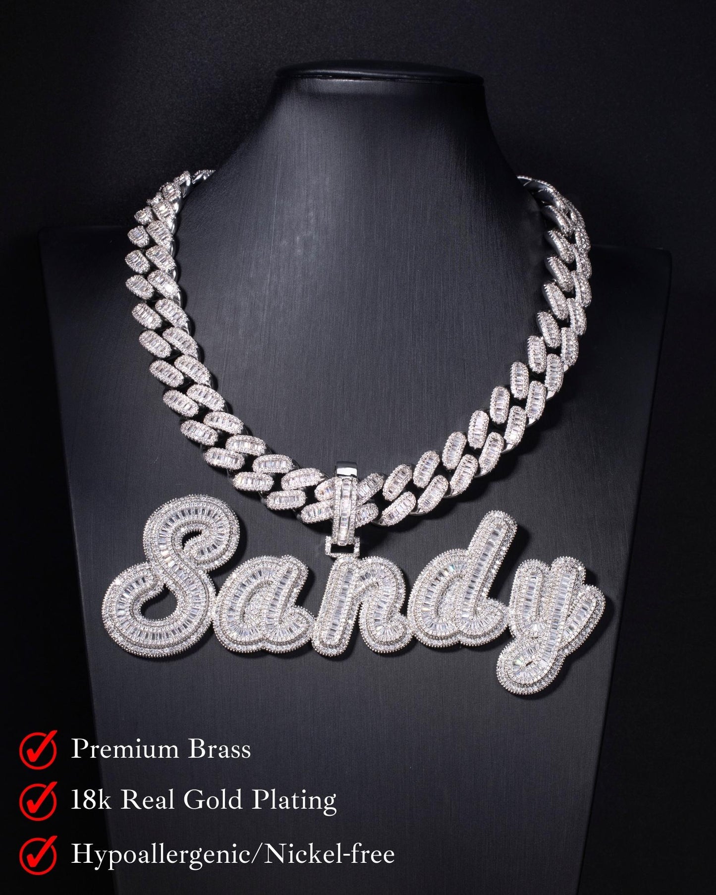 Deluxe Custom Name Necklace