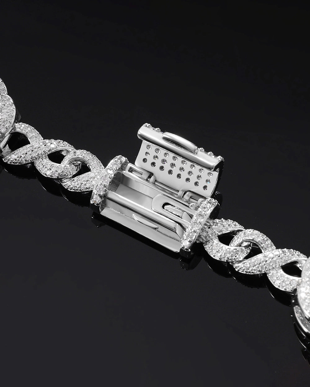 Rose Infinity Bracelet