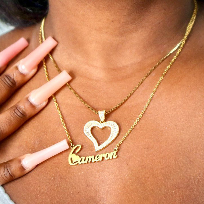 Wavy Heart Pendant