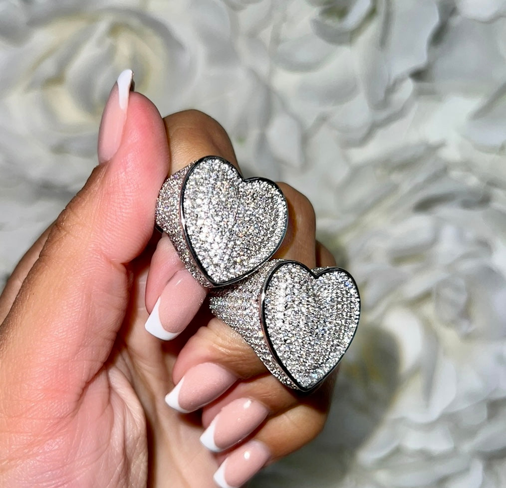 Chunky Heart Ring