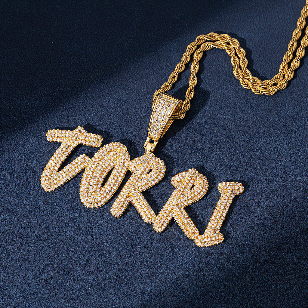 So Icy Cursive Name Necklace