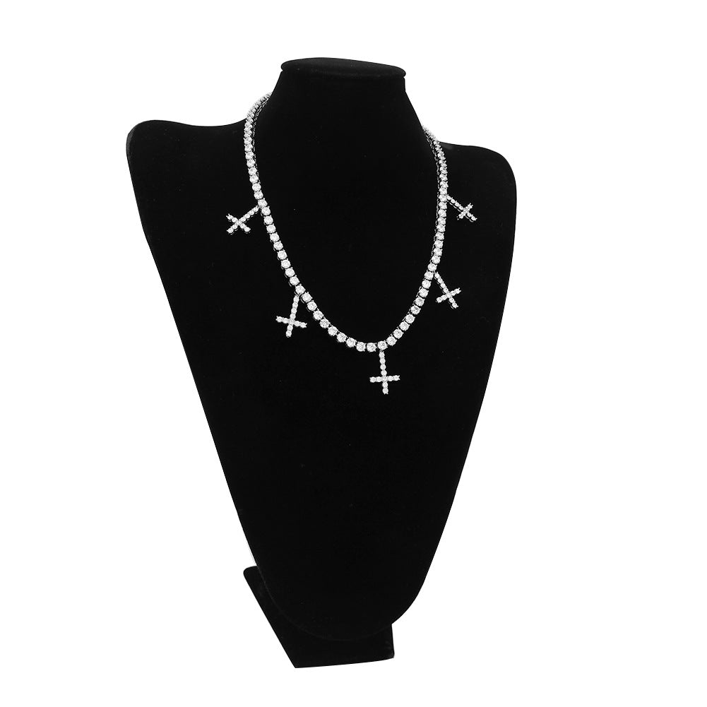 inverted peter cross pendant chain necklace| Alibaba.com